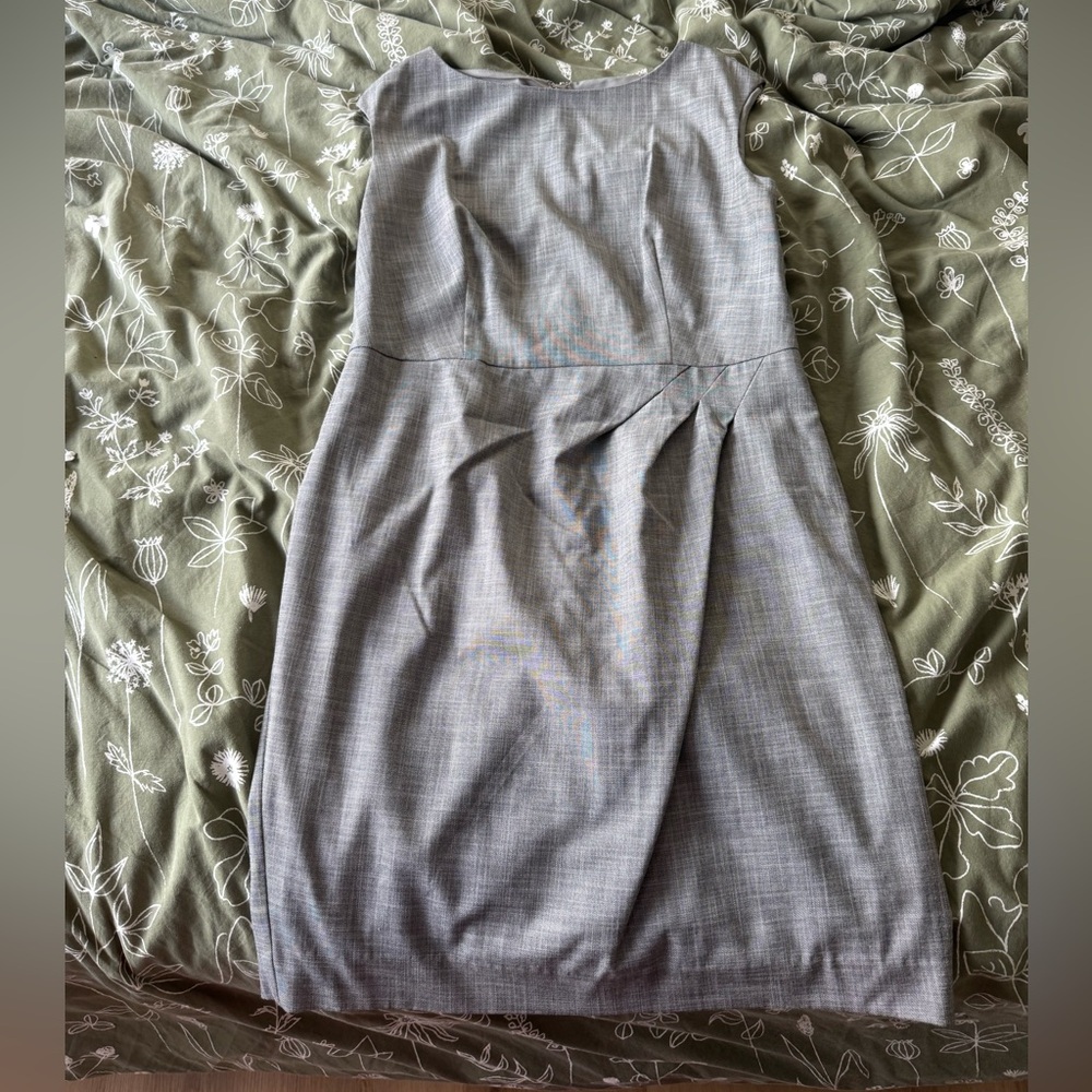 Grey Ann Taylor office dress